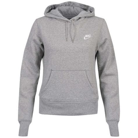 Nike Womens Hooded Sweatshirt Grey Sports And Leisure Zavvi Uk