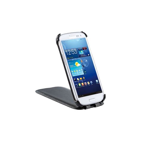 Housse de protection pour téléphone avec rabat pour Samsung Galaxy S3