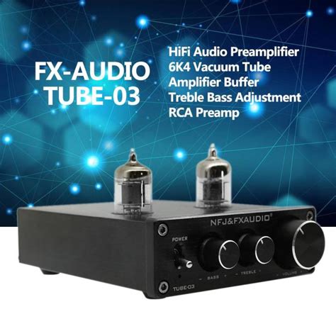 Fx Audio Tube Mini Hifi Audio Preamplifier K Vacuum Tube Amplifier