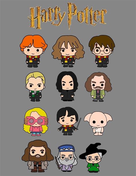 Chibi harry potter – Artofit