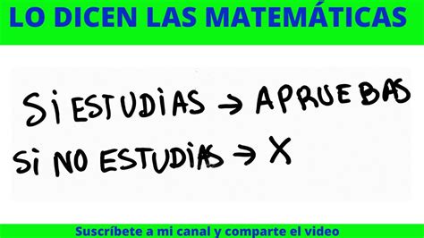 SI ESTUDIAS APRUEBAS Y SI NO ESTUDIAS YouTube