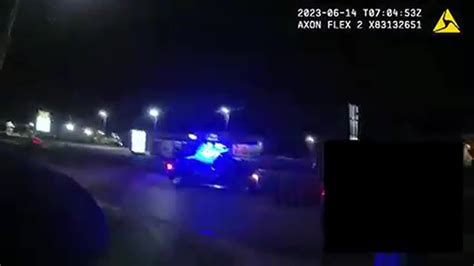 Police Vehicle Rear Ended By Suspect Drunk Driver Youtube