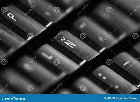 Spanish Letter N On Keyboard Stock Photos - Image: 6803103