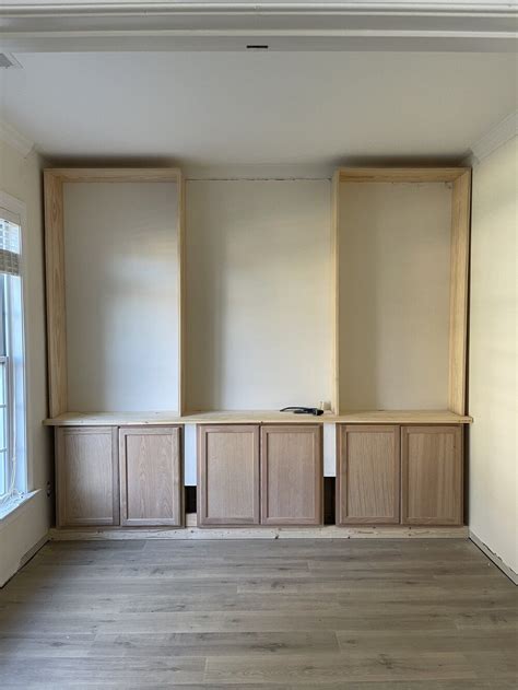 Diy Office Built Ins — Life On Still Water Lane Built In Shelves