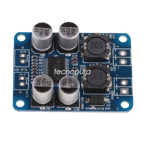 M Dulo Amplificador Digital Tpa Para Audio Monof Nico W Vdc