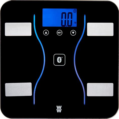 WW Scales By Conair Bluetooth Body Analysis Bathroom Scale Measures