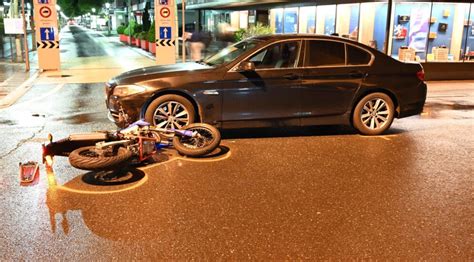 Buchs Sg Motorradfahrer Nach Kollision Mit Bmw Verletzt