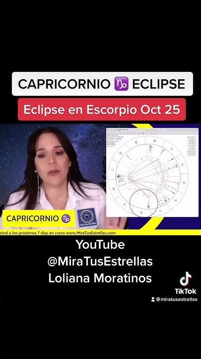 Capricornio ♑️ Eclipse Solar En Escorpio Oct 25 2022 Horóscopo ☉☌☽☋♏︎2° Youtube