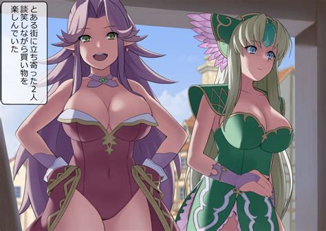 Rule 34 2girls Angela Angela Seiken Densetsu 3 Angela Trials Of Mana Blonde Hair Breasts