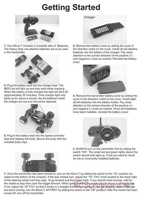 Team Losi - Micro-T - Parts List and Exploded View - LOSB0230 ...