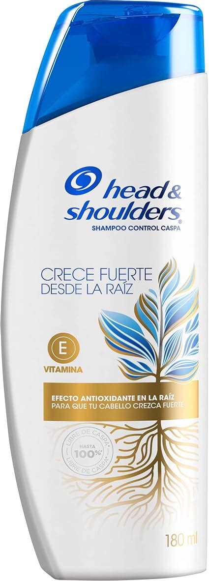 Head And Shoulders Shampoo Para Caspa Crece Fuerte Desde La Raíz