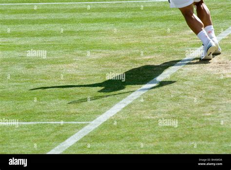 Tennis court grass hi-res stock photography and images - Alamy