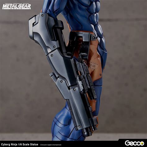 Gecco Metal Gear Solid Cyborg Ninja Statue Images And Info The Toyark