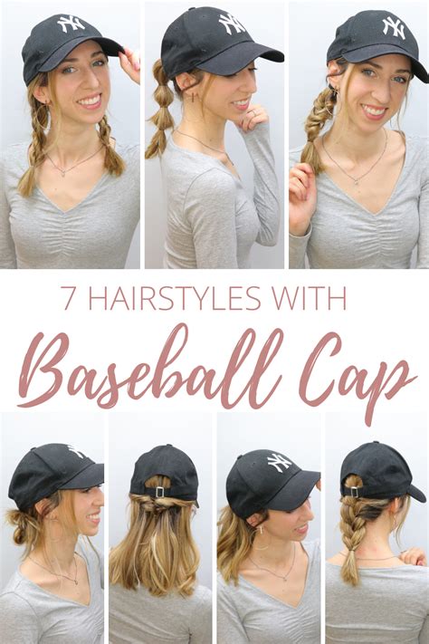 Baseball Cap Hairstyles Acconciature Con Berretto Da Baseball