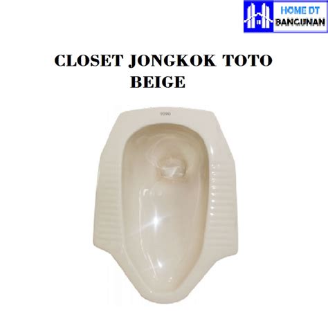 Jual Toto Closet Kloset Jongkok Toilet Squat Ce 7 Ce7 Beige