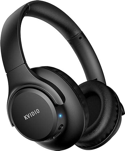 Kvidio Bluetooth Headphones Over Ear 65 Hours Playtime Wireless Headphones With Microphone