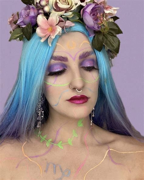 Virgo Look ♍️ Halloween Face Makeup Makeup Face Makeup