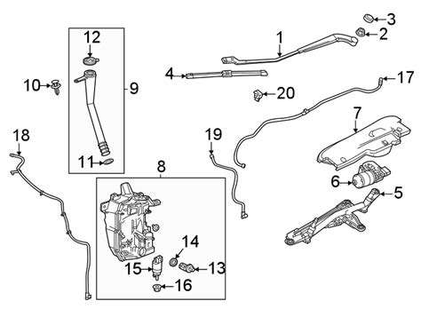 Chevrolet Trailblazer Windshield Washer Nozzle 42715640 Buy Factory