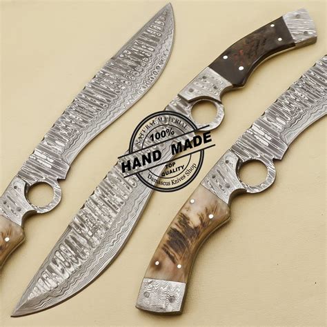 Damascus Hunting Knives Sell Handmade Damascus Steel