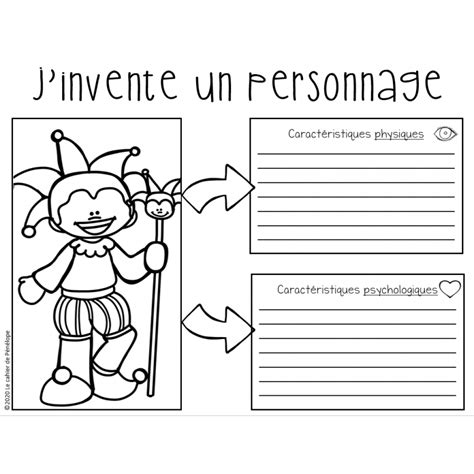 J Invente Un Personnage