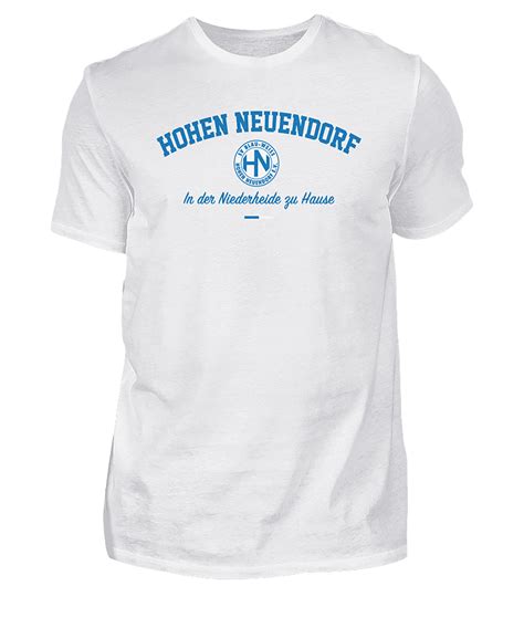 SV BW Hohen Neuendorf T Shirt Slogan Weiss Fan Shop Verein