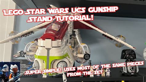 How To Better Fit The Lego Ucs Republic Gunship Into Your Lego