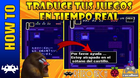 TRADUCE Tus JUEGOS RETRO Con Retroarch Recalbox Retropie O Batocera