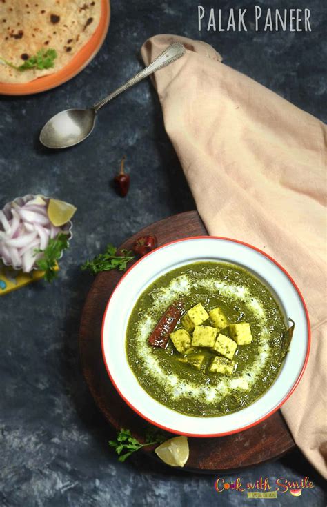 Palak Paneer Recipe How To Make Restaurant Style Palak Paneer Cook