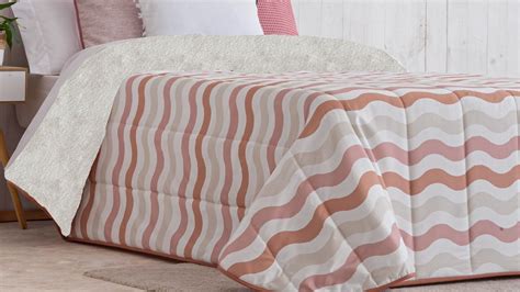 Edredón Juvenil Con Interior Borreguito Sherpa Dunas Nude para cama de cm Leroy Merlin