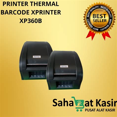 Jual XPRINTER XP360B PRINTER THERMAL BARCODE XP 360B 80MM USB STICKER