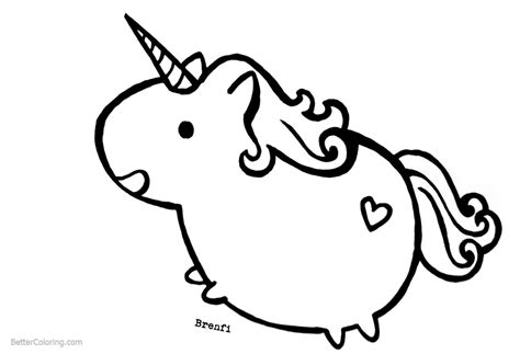 Pusheen Unicorn Coloring Pages - Free Printable Coloring Pages