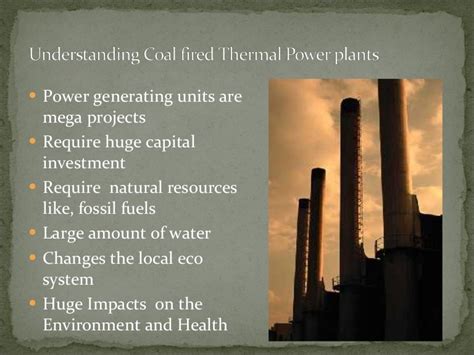 Understanding Coal Fired Thermal Power Plants