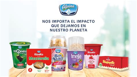 Alpina Presenta Sus Primeros Empaques Biodegradables Pulpo Ec