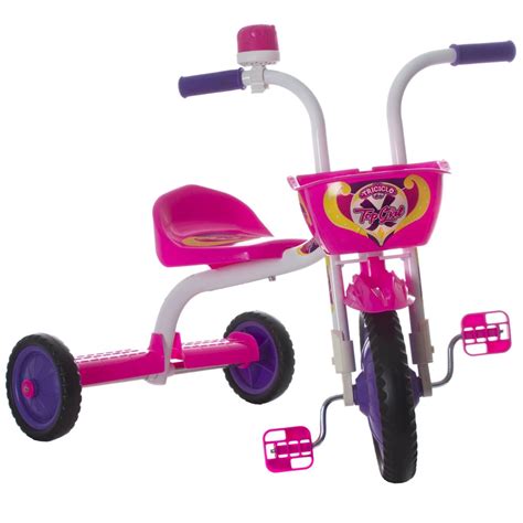 Triciclo Para Crian As Motoca Rodas Velotrol Bicicleta Infantil Ultra