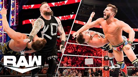 Kevin Owens Johnny Gargano Demolish Alpha Academy WWE Raw