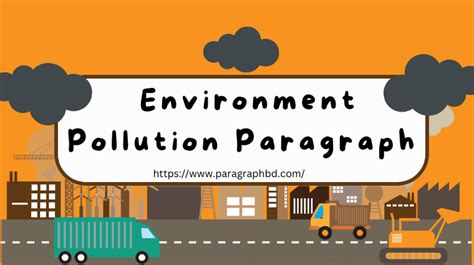 Environment Pollution Paragraph For Class Ssc Hsc