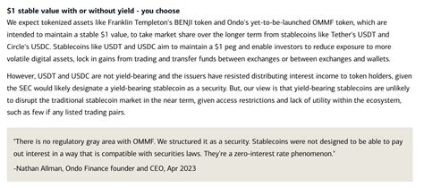 Ondo Finance On Twitter Stable Value With Or Without Yield