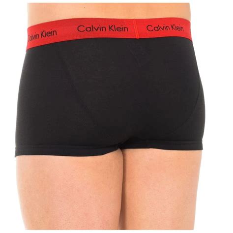 Calvin Klein Mens 3 Pack Boxer Briefs Black Multi Band Sportpursui