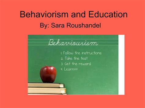 Behaviorism Ppt