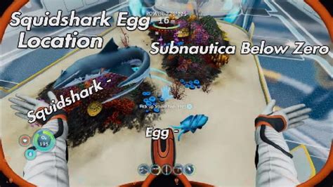 Subnautica Below Zero Squidshark Egg Location Youtube