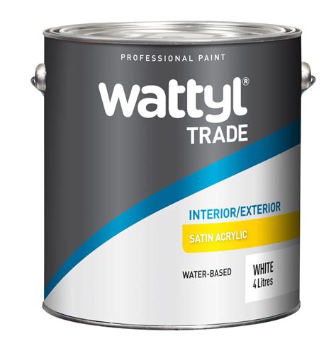 Wattyl Trade Interior/Exterior Satin Acrylic | Wattyl Australia