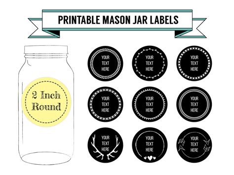 Jar Labels Template