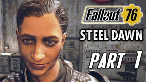 BROTHERHOOD OF STEEL IS HERE FALLOUT 76 STEEL DAWN DLC Gameplay