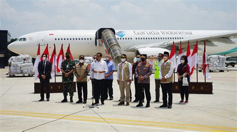 Infopublik Garuda Terbangkan Bantuan Kemanusiaan Bagi Korban Banjir