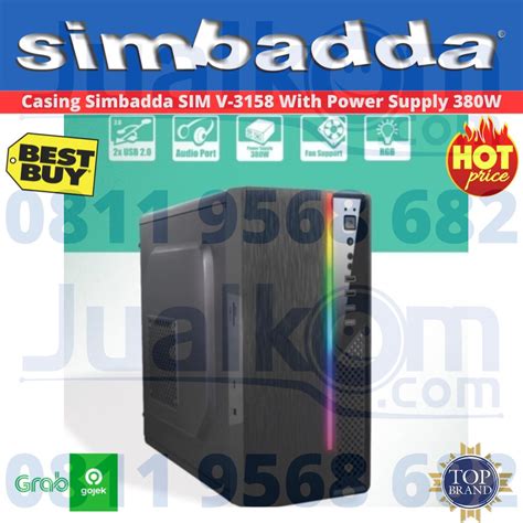 Jual Casing Simbadda Sim V With Power Supply W Shopee Indonesia