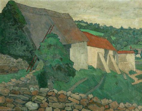 Reproductions De Peintures La Ferme 1917 De Robert Polhill Bevan 1865