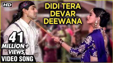 Didi Tera Devar Deewana Hd Hum Aapke Hain Koun Lata And Spb Duet