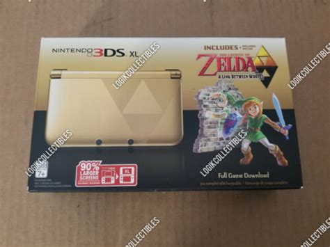 Buy Nintendo 3ds Xl The Legend Of Zelda A Link Between Worlds Limited Edition Gold Online At