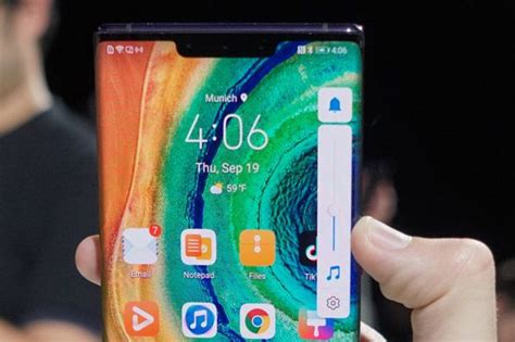 Begini Tampilkan Desain Horizon Display Huawei Mate 30 Pro