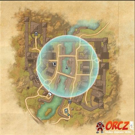 ESO Morrowind Balmora Wayshrine Map Orcz The Video Games Wiki